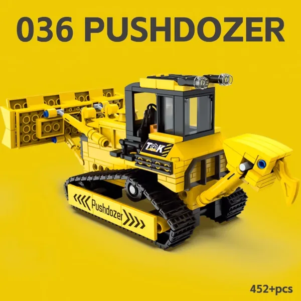 Children's Building Block Construction Vehicles Set - Image 2