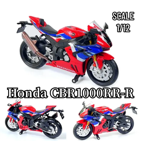 1:12 Scale YAMAHA YZF-R1M Motorcycle Model - Image 9