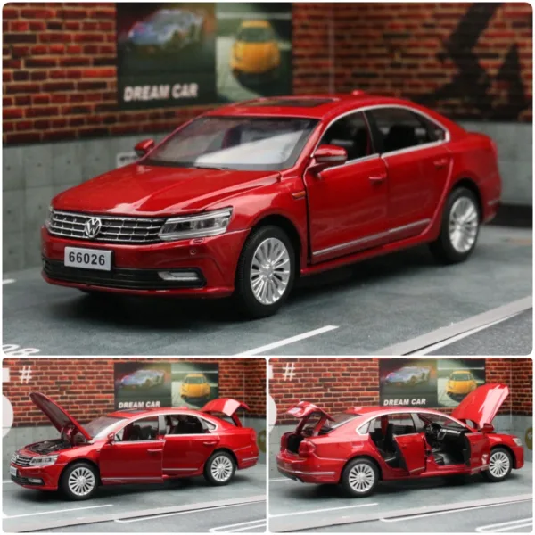 1:32 Diecast Volkswagen Passat Toy Car Model - Image 11