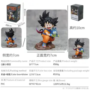 Dragon Ball Goku 10cm PVC Action Figure 12 Sae85d34e0435410cb3046dc41069bccbT