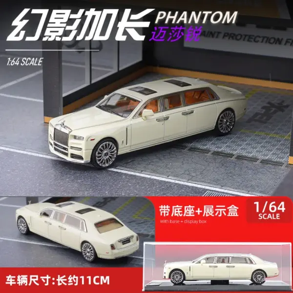 1/64 Rolls Phantom Mansory Diecast Vehicle - Image 9