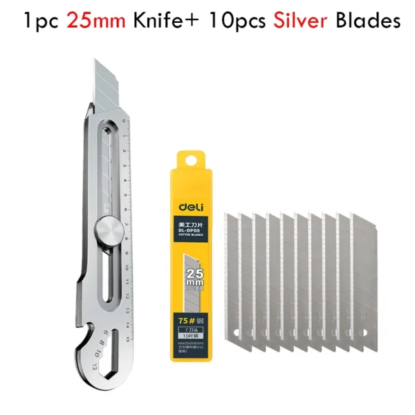 6 in 1 Heavy Duty Aluminum Box Cutter - Image 19