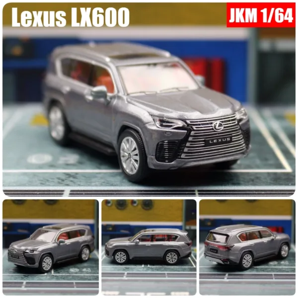 1:64 Lexus LX570 Diecast Model Toy Car - Image 9