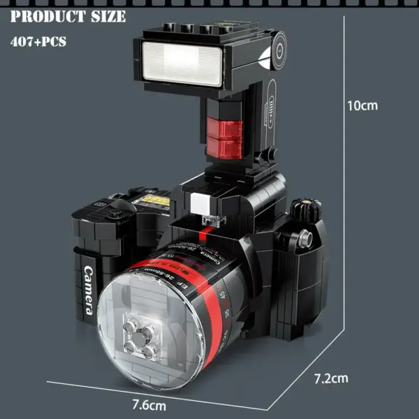 Toy Building Blocks SLR Camera Model 627Pcs - Image 6