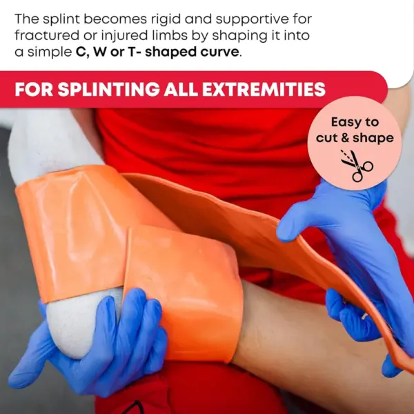 Aluminum First Aid Splint Roll for Emergencies - Image 5