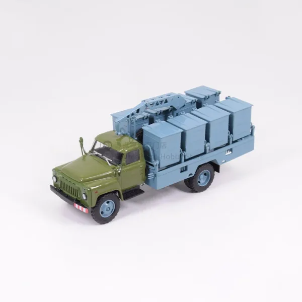 M30 Gaz-53 Metal Garbage Truck Model 1:43 - Image 2