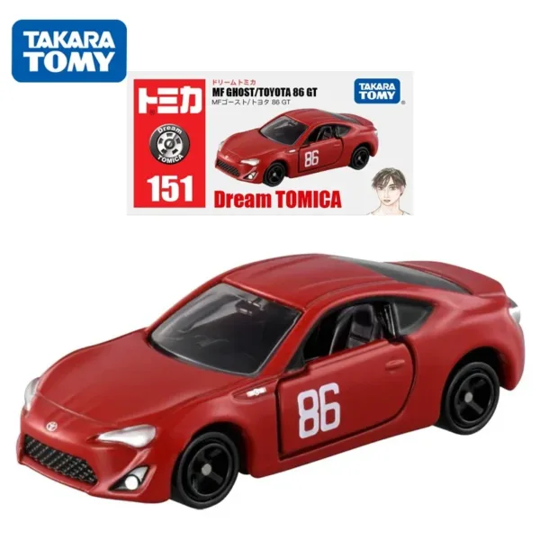 Tomica NO.151 Toyota 86 GT Diecast Model