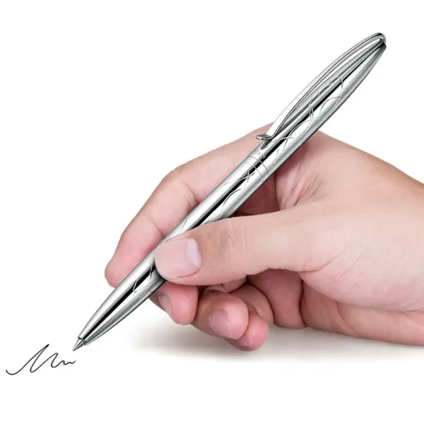 Stainless Steel 0.5mm Ballpoint Pen - Image 2