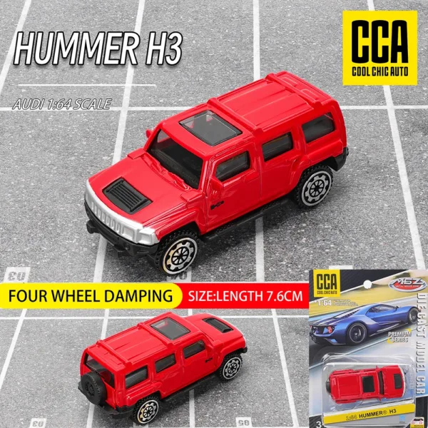 Hummer H3 1:64 Scale Diecast Model Car