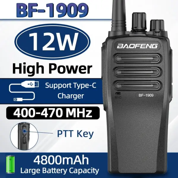 BaoFeng BF-1909 High Power Walkie Talkie