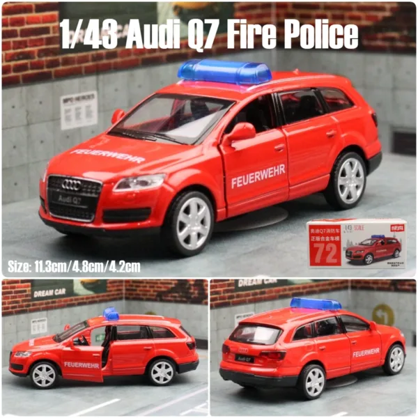 1/36 Audi Q7 V12 Diecast Toy Car Model - Image 9