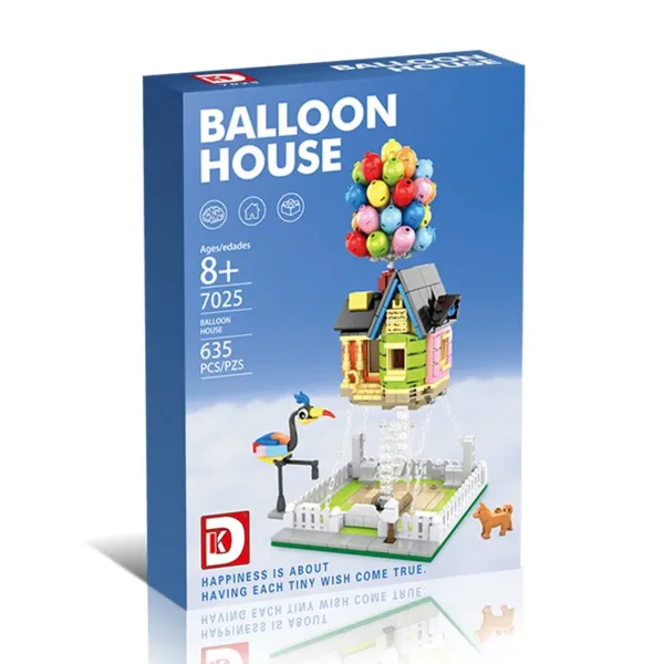 635PCS Balloon House Building Blocks Set - Image 6