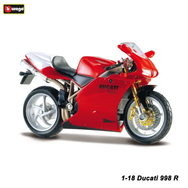 Bburago 1:18 Ducati X Diavel S Motorcycle Model - Image 19