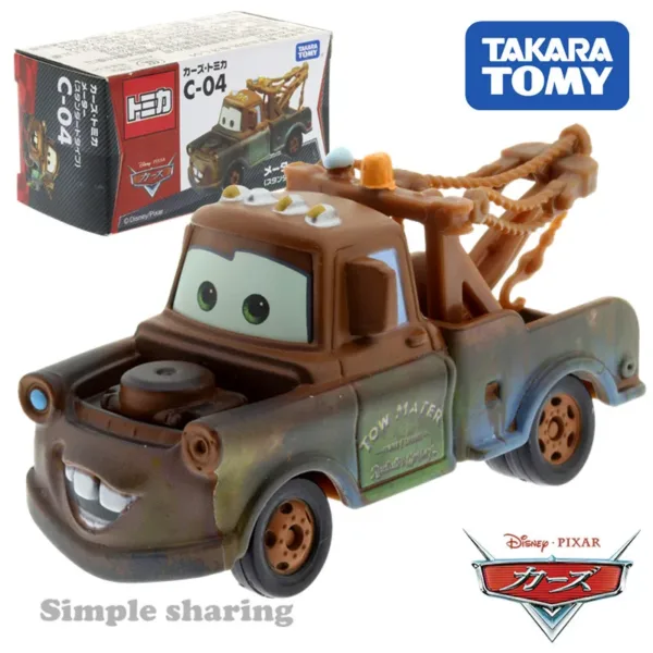 Disney Pixar Cars Mater Diecast Model Truck