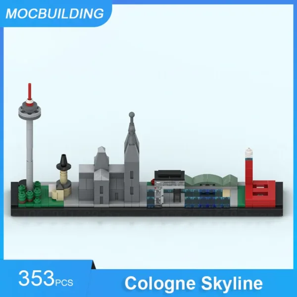 MOC Building Blocks City Skyline Models Set - Image 3