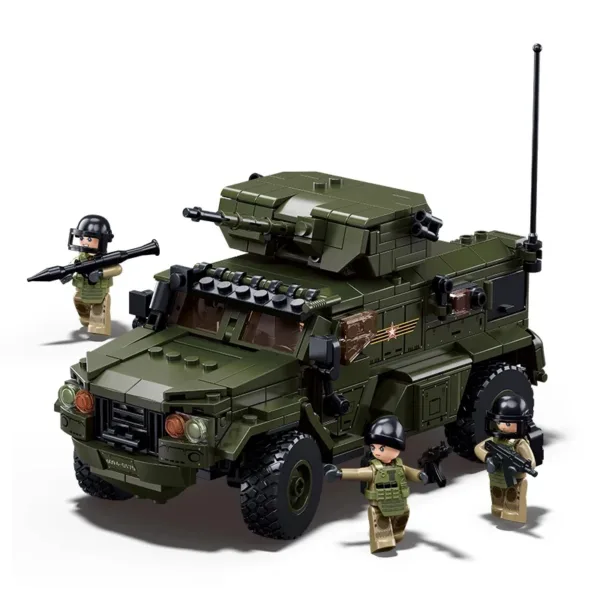 519PCS Military Armored Vehicle Building Set - Image 6