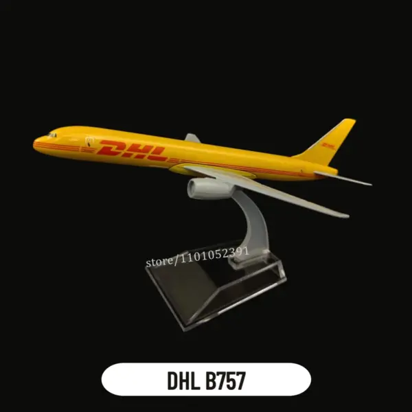 1:400 Metal Diecast DHL Boeing 757 Model Plane - Image 23