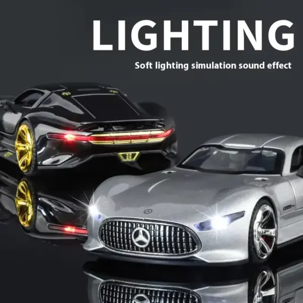 1:32 Mercedes-Benz AMG Vision GT Diecast Car - Image 2