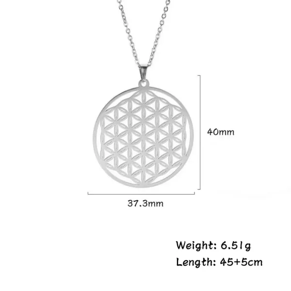 Flower of Life Pendant Necklace for Women - Image 14