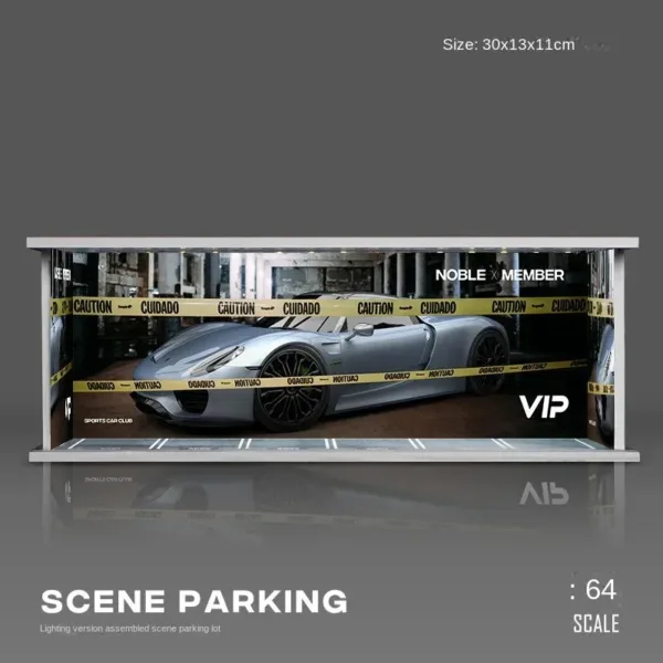 1/64 Scale Alloy Car Parking Lot Model - Image 3