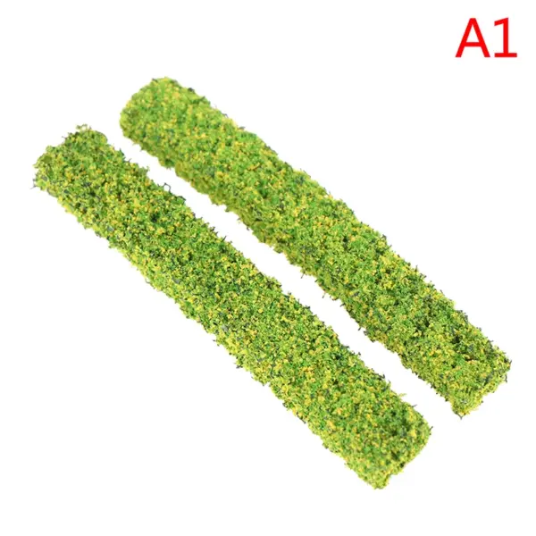 2PCS Miniature Grass Fence Shrub Strips - Image 9