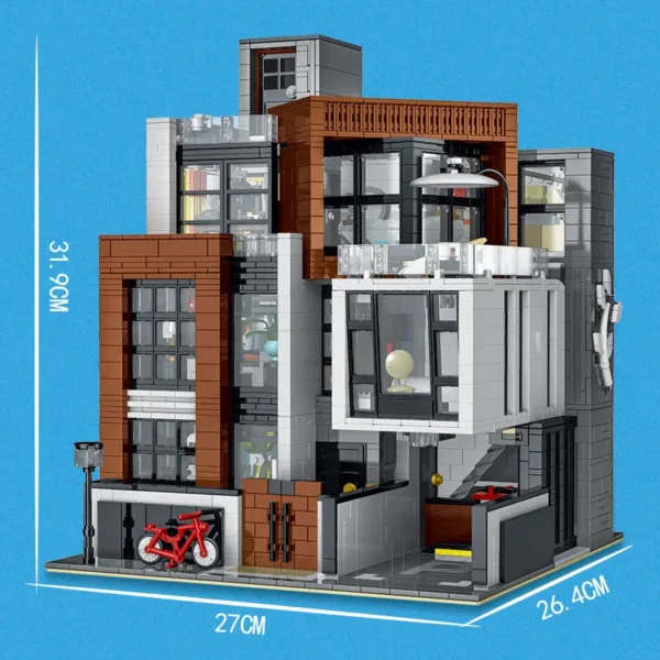 Modern Villa Building Block Set 3623 Pieces - Image 6