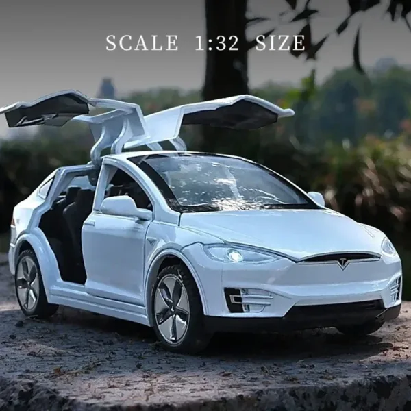 1:32 Tesla Model X, 3, S Diecast Car Set - Image 4