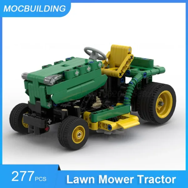 Lawn Mower Tractor Building Blocks 277PCS Set - Image 4