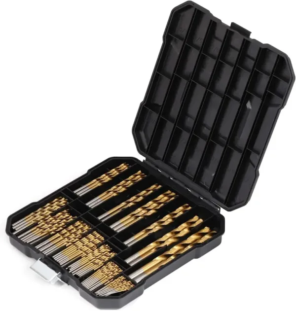 99PCS HSS Twist Drill Bit Set for Metal - Image 9