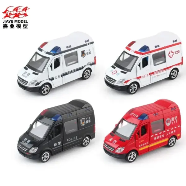 Diecast Alloy Model Cars Set for Kids - Image 3