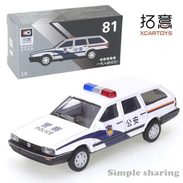 1/64 Scale Volkswagen Santana Diecast Model - Image 2