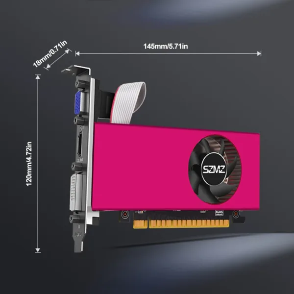 GT730 4GB DDR5 Graphics Card PCI-E 2.0 - Image 6