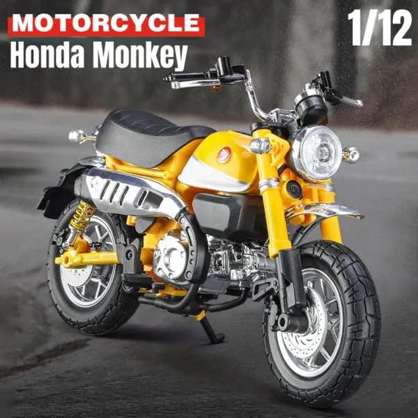 1/12 Scale Honda Monkey Motorcycle Model