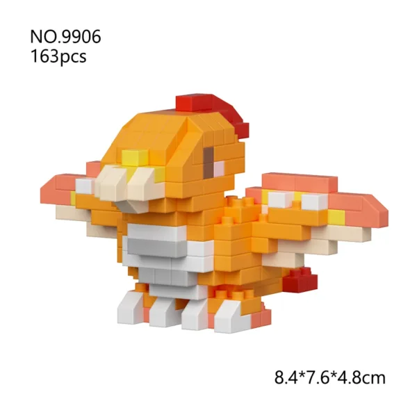 Cute Dinosaur Mini Bricks Building Set - Image 8