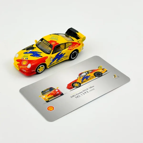 1/64 Scale Porsche 993 Diecast Model Set - Image 2