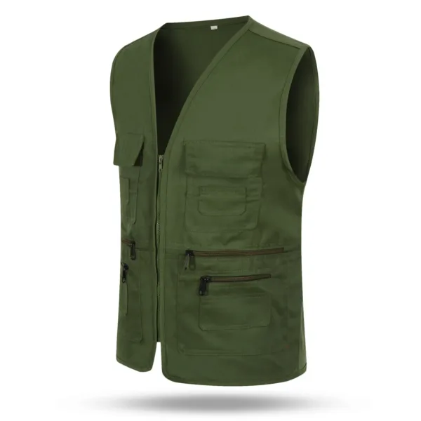 Men's Multi-pocket Casual Fishing Vest - Image 6