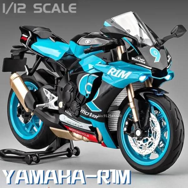 1/12 Yamaha R1M Alloy Diecast Motorcycle Model