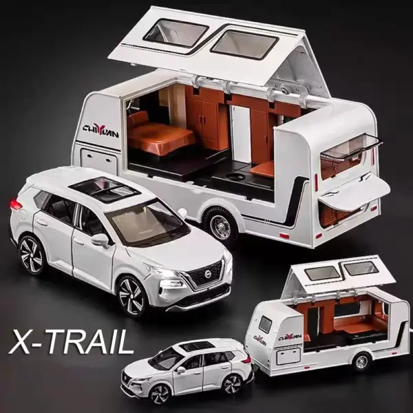 1:32 X-TRAIL Diecast Model Car with Sound