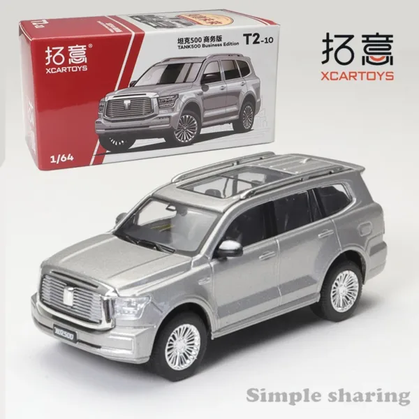 1/64 Scale Diecast Alloy SUV Model Car - Image 7