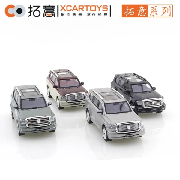 1/64 Scale Diecast Alloy SUV Model Car