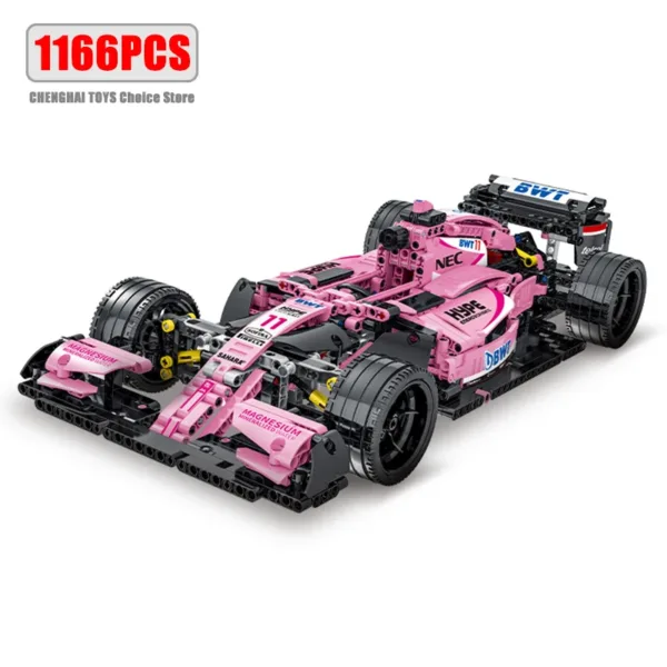 F1 Racing Supercar Building Blocks Set - Image 12