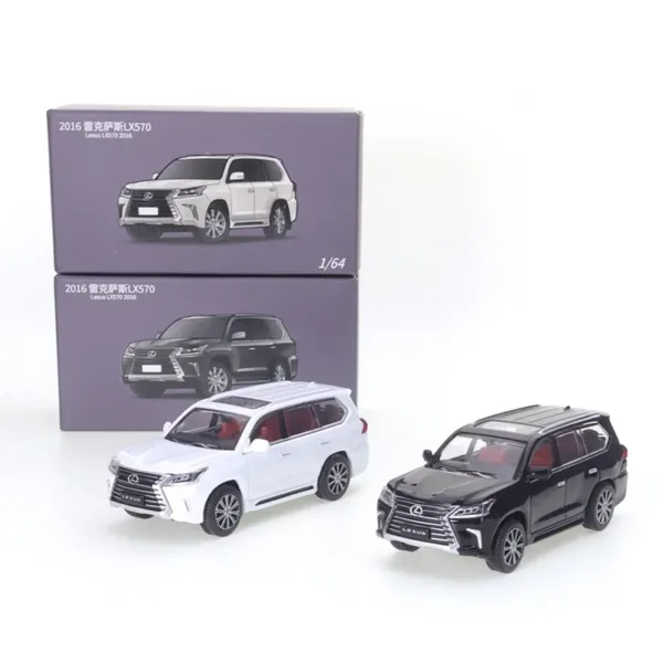 JKM 1/64 Lexus LX570 Diecast Model Car - Image 8