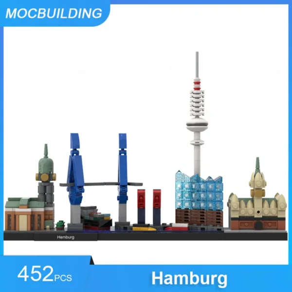 Ruhrgebiet Skylines Model Building Kit 5108PCS - Image 10