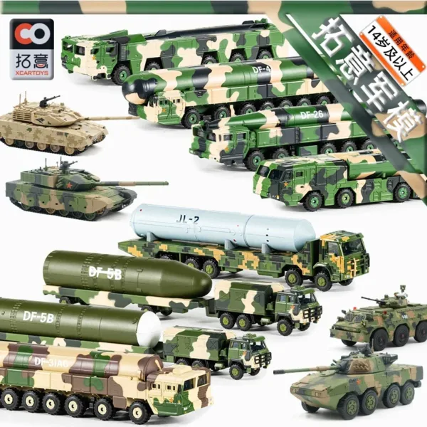 Diecast Metal Warrior 99A Tank Model