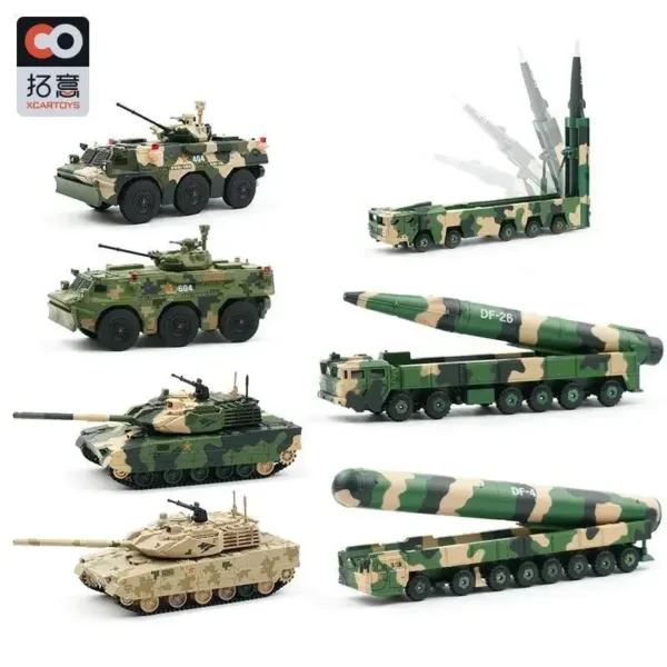 Diecast Metal Warrior 99A Tank Model - Image 3