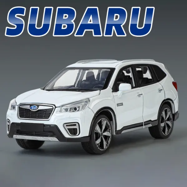 1:30 Scale Subaru Forester Alloy Toy Car - Image 3