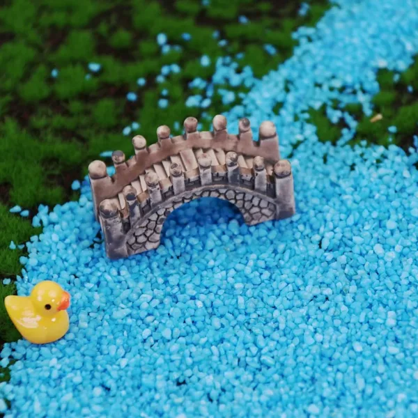 Miniature Fairy Garden Water Well and Bridge - Image 19