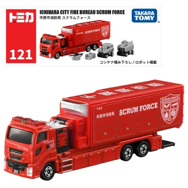 Diecast Extended Truck Bus Toy Model 1:120 - Image 33