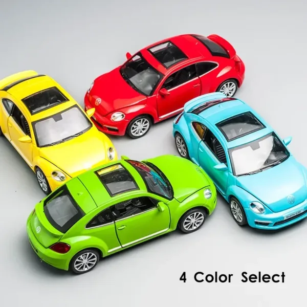 1:32 Volkswagen Beetle Diecast Car Model - Image 4