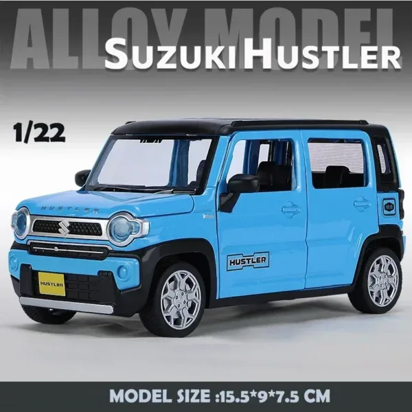 Suzuki Hustler Alloy Diecast Model Car 1:22 - Image 10